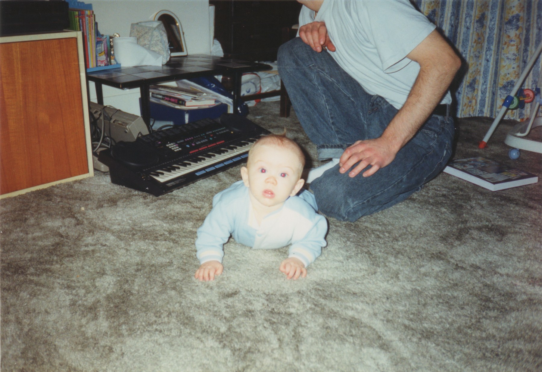 Paul Cruse and young Sam Cruse together